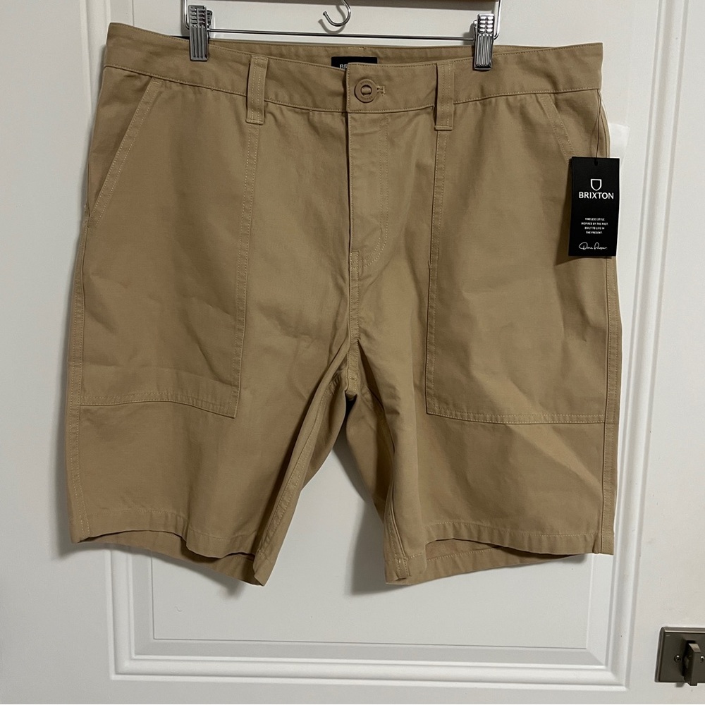 NWT - Brixton Men’s Relaxed Fit Shorts - Size 36